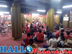 Vihara Sakyawanaram Adakan Puja Bhakti Malam Tahun Baru Imlek 2574 Kongzili Tahun 2023