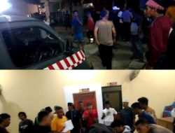 Kepergok Mencuri Mesin Pompa Air, Terduga Pelaku Di Bawa Ke Mapolsek Tambelang