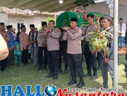 Kapolres Ikut Angkat Keranda Jenazah Pejuang Kamtibmas Dan Akan Segera Cari Pelaku