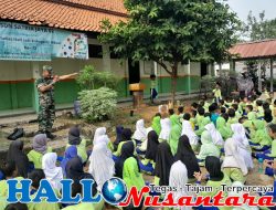 Melalui Materi Wasbang Babinsa Koramil 01 Tambun Kenalkan Makna Pancasila