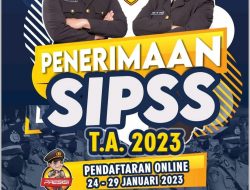 Polri Resmi Membuka Pendaftaran Calon Perwira SIPSS Tahun Anggaran 2023
