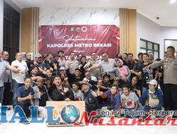 Peringati Hari Pers Nasional 2023, Polres Metro Bekasi Gelar Silahturahmi Bersama Insan Pers