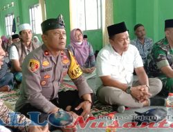 Kapolsek Karangpawitan Hadiri Peringatan Isro Miraj Di Yayasan Bani Syech Nuryayi