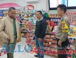 Minimarket 24 Jam Di Bogor Disantroni Kawanan Perampok Kasir Terluka, Polisi : Para Pelaku Sedang Kami Cari