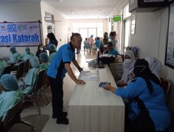 PERDAMI Bersama UPT Puskesmas Karangpawitan Gelar Bakti Sosial Operasi Katarak