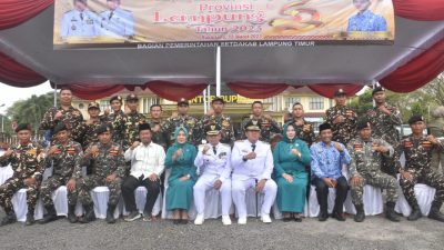 Pemkab Lampung Timur Peringati Hari Ulang Tahun Ke 59 Provinsi Lampung