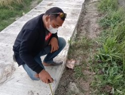 Peningkatan Jalan Usaha Tani Di Desa Mekarjaya Di Soal LSM Prabu Indonesia Jaya Dan LSM Kampak Mas RI