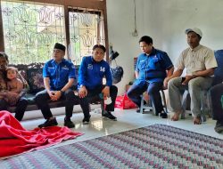 Ketua DPRD Bersama Jajaran Partai Demokrat Lampung Utara Kunjungi Keluarga Nasib