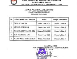 Pilkades Cisurupan Memasuki Tahapan Kampanye Terbuka Untuk Semua Calon