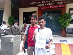 Menjadi Korban Pembobolan Akun Pembiayaan Online Kredivo Hingga Mengalami Kerugian Rp 23 juta, Pria Asal Bekasi Akhirnya Membuat Laporan di Mapolrestro Bekasi