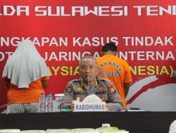 Polda Sulteng Berhasil Ungkap Peredaran Narkotika Jaringan Internasional, 15 Kg Sabu Disita