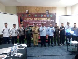 Giat Rapat Koordinasi Tim Pengawasan Orang Asing TIMPORA Kabupaten Cianjur