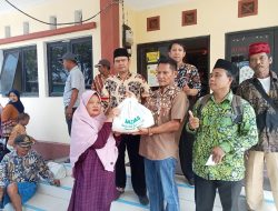 Kembali, BAZNAS Kabupaten Bekasi Gelar Program ” SENYUM “ON THE ROAD, Berbagi 300 Paket Sembako