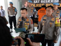 Polsek CRS Polres Bogor, Berhasil Ungkap Pelaku Penadah Kendaraan Hasil Curian