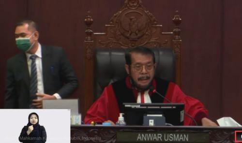 MK Putuskan Sistem Pemilu Pakai Proporsional Terbuka