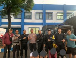 Gelar Patroli Malam, Polres Bogor Amankan 4 Orang Remaja Yang Hendak Gelar Aksi Tawuran Antar Gengster