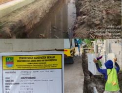 Pembangunan Saluran Jalan Teluk Haur-Teluk Ambulu Disoal Warga Dan LSM