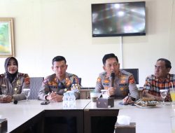 Kapolres Bogor Jalin Silahturahmi Bersama Perwakilan Wartawan Pokja Polres Bogor