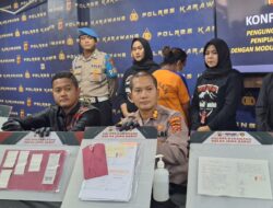 Satreskrim Polres Karawang, Berhasil Ungkap Kasus Penipuan dan Penggelapan Calon Tenaga Kerja