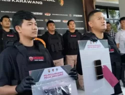 Polres Karawang Berhasil Ungkap Kasus Penyiraman Air Keras Terhadap Seorang PNS, Motif Pelaku Lantaran Sakit Hati