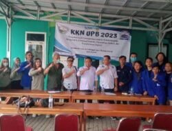 Perangkat Desa Sukabungah Minta Mahasiswa KKN Agar Bermanfaat Bagi Masyarakat Sekitar