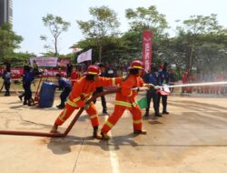 Damkar Kabupaten Bekasi Gelar Lomba Ketangkasan dan Kecepatan Penanggulangan Kebakaran