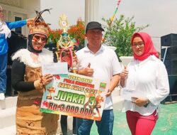 Jelang HUT RI Ke 78 Pemdes Ciantra Gelar Lomba Senam Antar RW