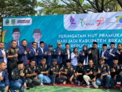 Karang Taruna Kabupaten Bekasi Ikuti Upacara HUT RI ke-78