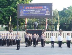 Operasi Zebra 2023 Resmi Dimulai Polres Bogor Pada Hari Ini