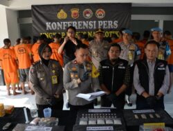 Polres Bogor Berhasil Ungkap Kasus Penyalahgunaan Narkotika Jenis Sabu, Ganja,Tembakau Sintetis.