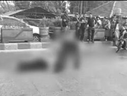 Seorang Pria Tewas Terlindas Truck Container, Saat Hendak Menyalip Angkutan Umum