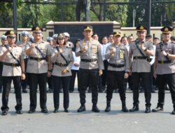 Kapolres Bogor Pimpin Upacara Penyerahan Jabatan Para Kasat dan Kapolsek Jajaran Polres Bogor