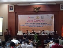 Rapat Koordinasi Sentra GAKKUMDU Kabupaten Cianjur, Bersama Panwaslu Kecamatan, Se Kabupaten Cianjur Pada Pemilu Tahun 2024