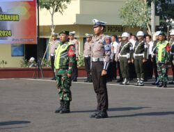 Sambut Pemilu 2024, Polres Cianjur Melaksanakan Apel Gelar Pasukan Ops Mantap Brata Lodaya 2023-2024