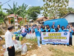TP PKK Desa Ciantra Adakan Bansos Bagi-Bagi Air Bersih di Desa Ridogalih dan Ridomanah