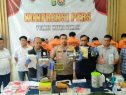 Kurun Waktu September Hingga Oktober, Sat Narkoba Polres Metro Bekasi Berhasil Ungkap Kasus Narkoba Dari Berbagai Jenis