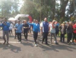 Pembukaan Kejuaraan Nasional Lari Trail 2023 di Taman Nasional Gunung Gede Pangrango
