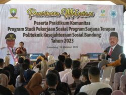 Terima 305 Mahasiswa Peserta Praktekum, Pj Bupati : ” Darong Desa Jadi Puskesos Mandiri “