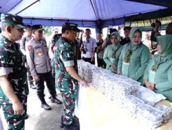 KSAD TNI Bersama Dengan Kapolda Jabar, Pangdam III Siliwangi Melakukan Deklarasi Pemilu Damai Tahun 2024 Bersama Dengan KPU, BAWASLU, Parpol Peserta Pemilu