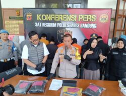 Sat Reskrim Polrestabes Bandung tangkap Sebelas Anggota Geng Motor Brigez yang Keroyok Warga di Bandung, Dua Jadi Tersangka