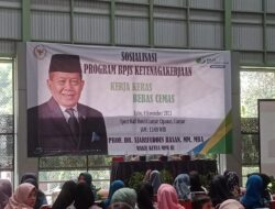 Wakil Ketua MPR RI Sosialisasi Program BPJS Ketenagakerjaan