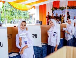SMAN 2 Majalaya Simulasikan Pemilu Melalui Pilketos