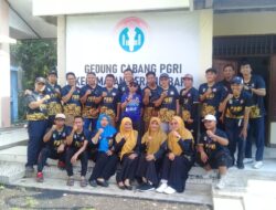 Sambut HUT PGRI Ke 78 dan HGN Tahun 2023, PGRI Cabang Serang Baru Gelar Pertandingan Olah Raga
