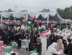 Aksi Solidaritas Dan Donasi Untuk Warga Palestina Dari PC NU Cianjur