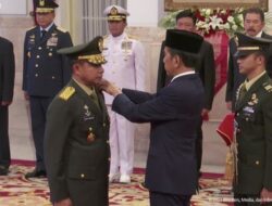 Jendral Agus Subiyanto Resmi Dilantik Presiden Joko Widodo Jadi Panglima TNI