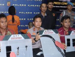 Lima Begal Modus Prostitusi Online, Berhasil Diringkus Team Sangganuana Polres Karawang