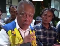 Menteri PUPR Basuki Hadimuljono, Tinjau Langsung Dampak Gempa Di Sumedang