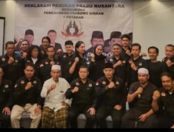 Deklarasi “Pasukan Prabu Nusantara” Mendukung Pemenangan Prabowo-Gibran Satu Putaran