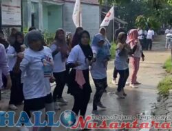 Goyang Gemoy Bersama Gerakan Relawan Pandu Garuda, Komitmen Dukung Prabowo-Gibran