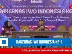 Ketum IWO Indonesia Menunjuk Provinsi Lampung Menjadi Tuan Rumah Dalam Kegiatan Rapat Paripurna